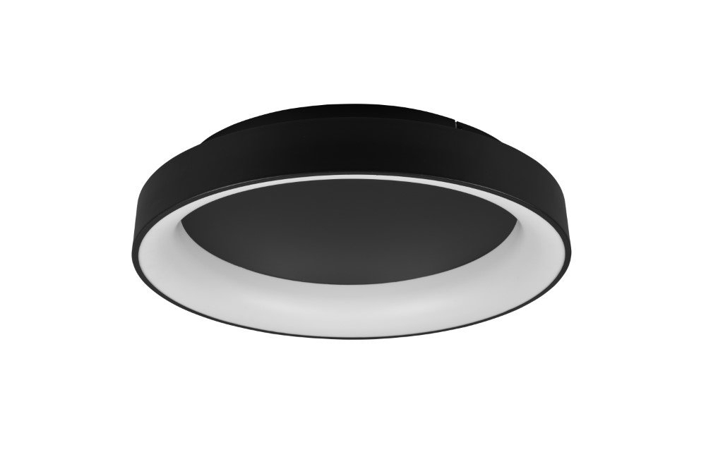 Trio Led plafonnièreGirona 48w - 2700-6000K - 60cm zwart - 671290132