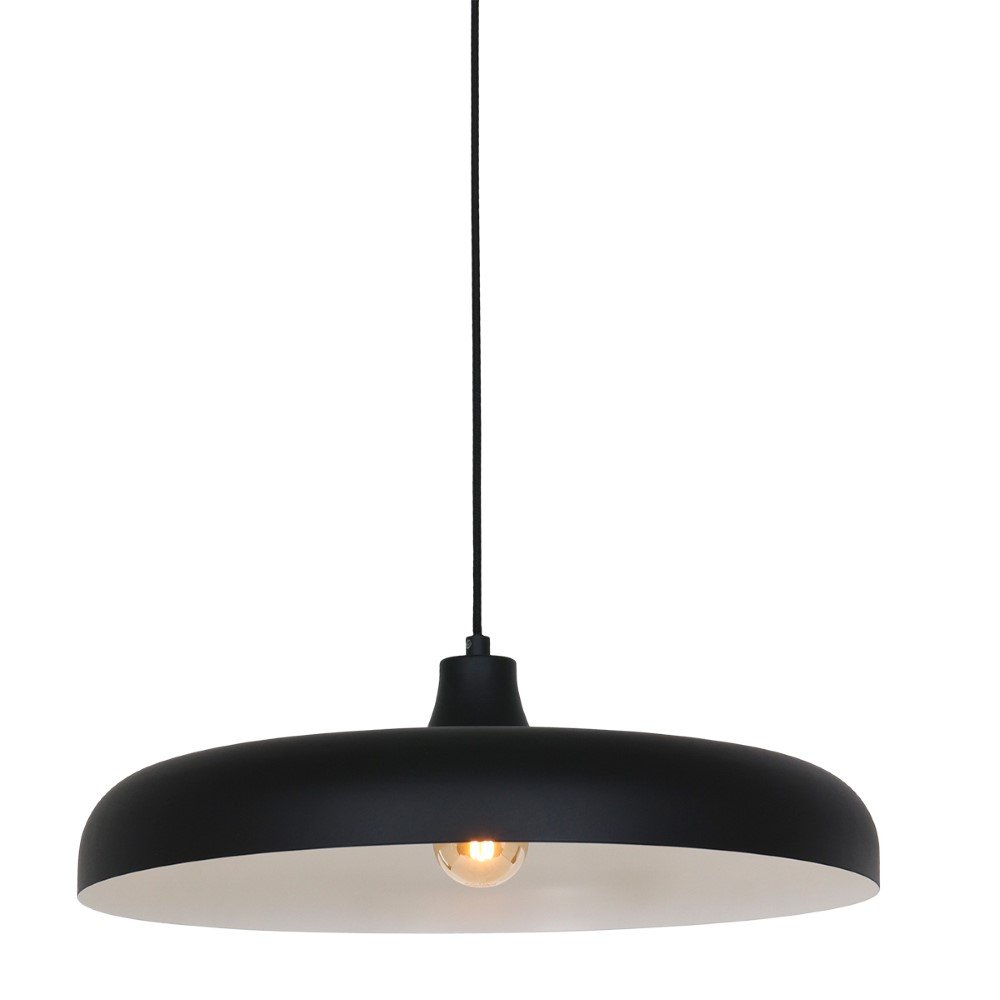 Steinhauer Zwarte hanglampKrisip Ø 50cm - 2677ZW