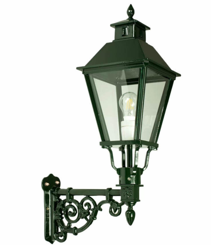 KS Verlichting Oudhollandse buitenlampKatwijk M groen - 1340
