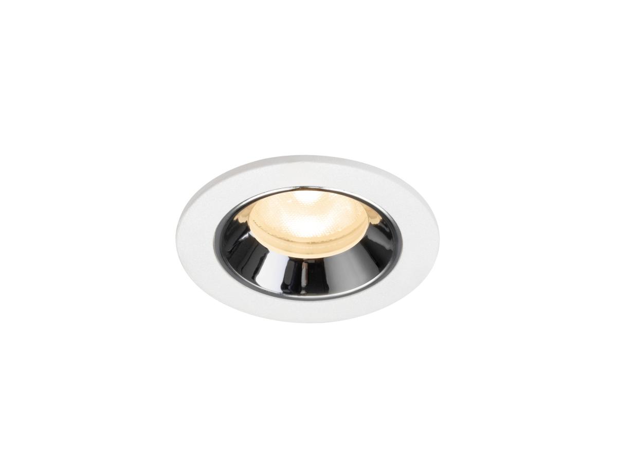 SLV InbouwspotNuminos XS wit/chroom 2700K - 55gr - 1009288