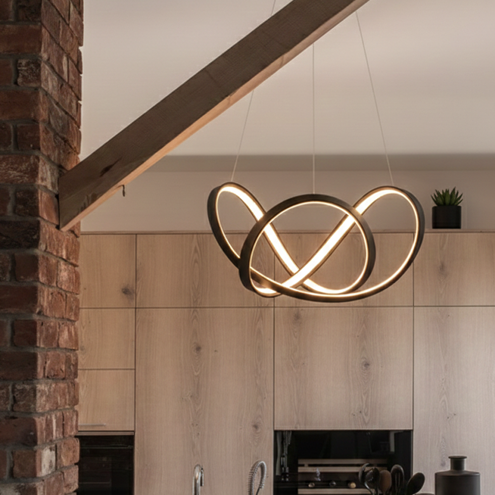 Lyora Design hanglamp Apus zwart Ø 55cm - 110423