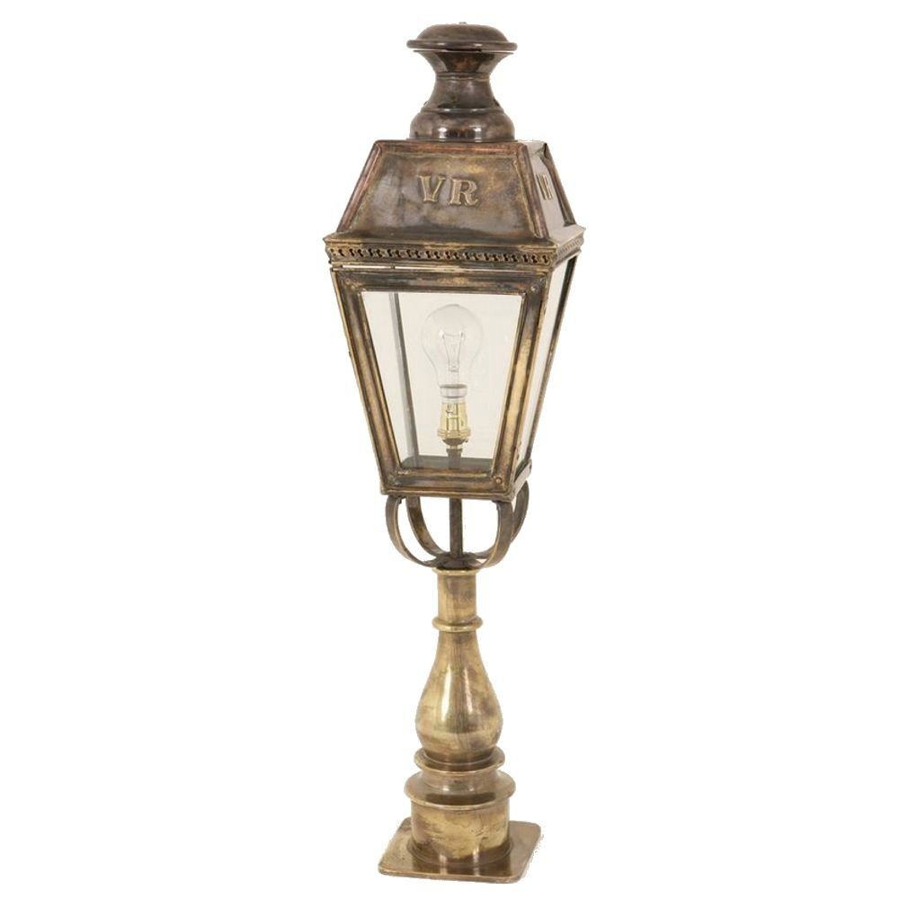 Limehouse Landelijk buitenlamp Kensington handgemaakt 78cm - messing (PB) - 431P