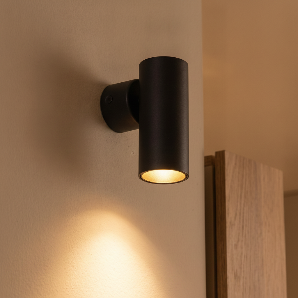 Lyora WandspotMor zwart - 9011460