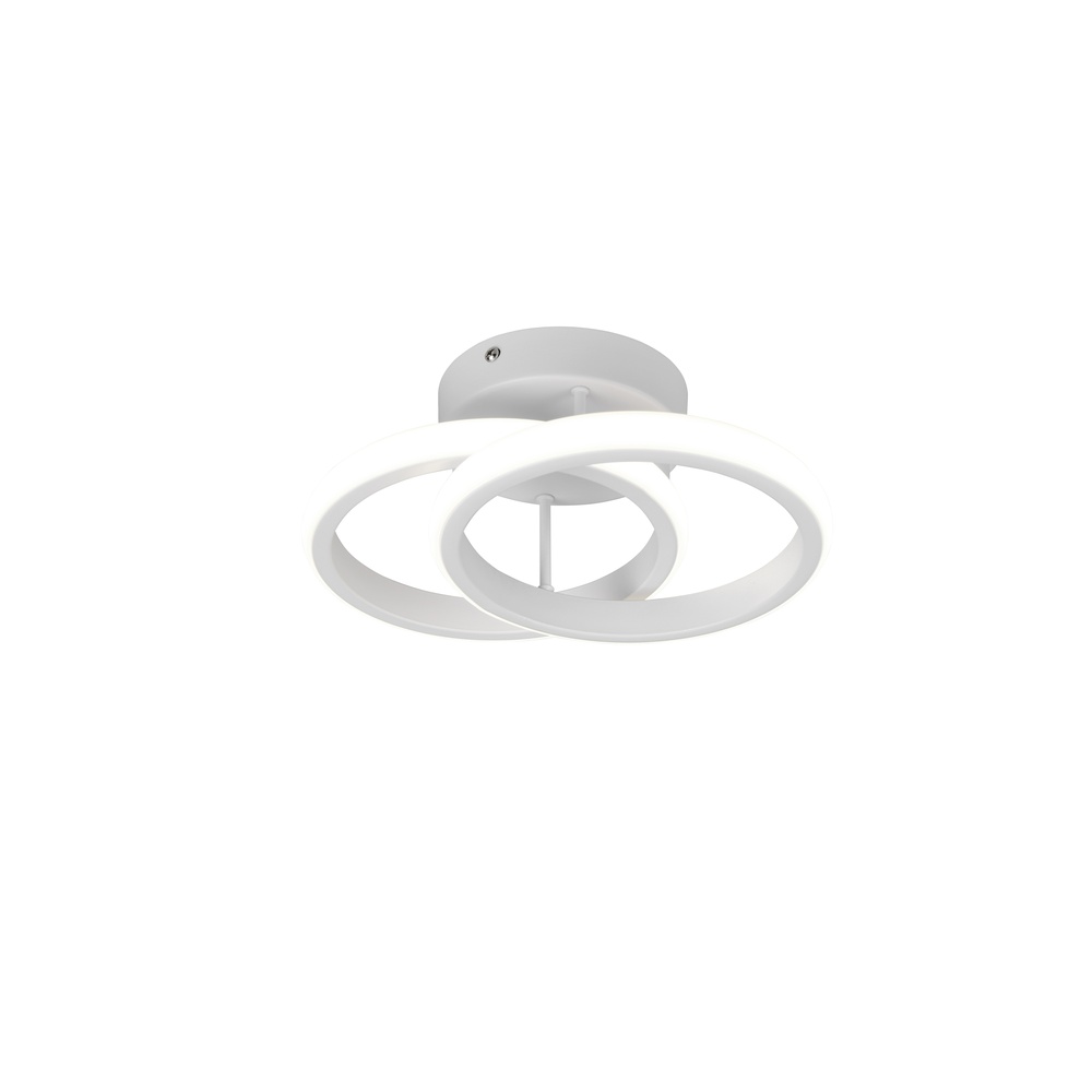 Trio Witte plafondlampKasia rond design - R63531131