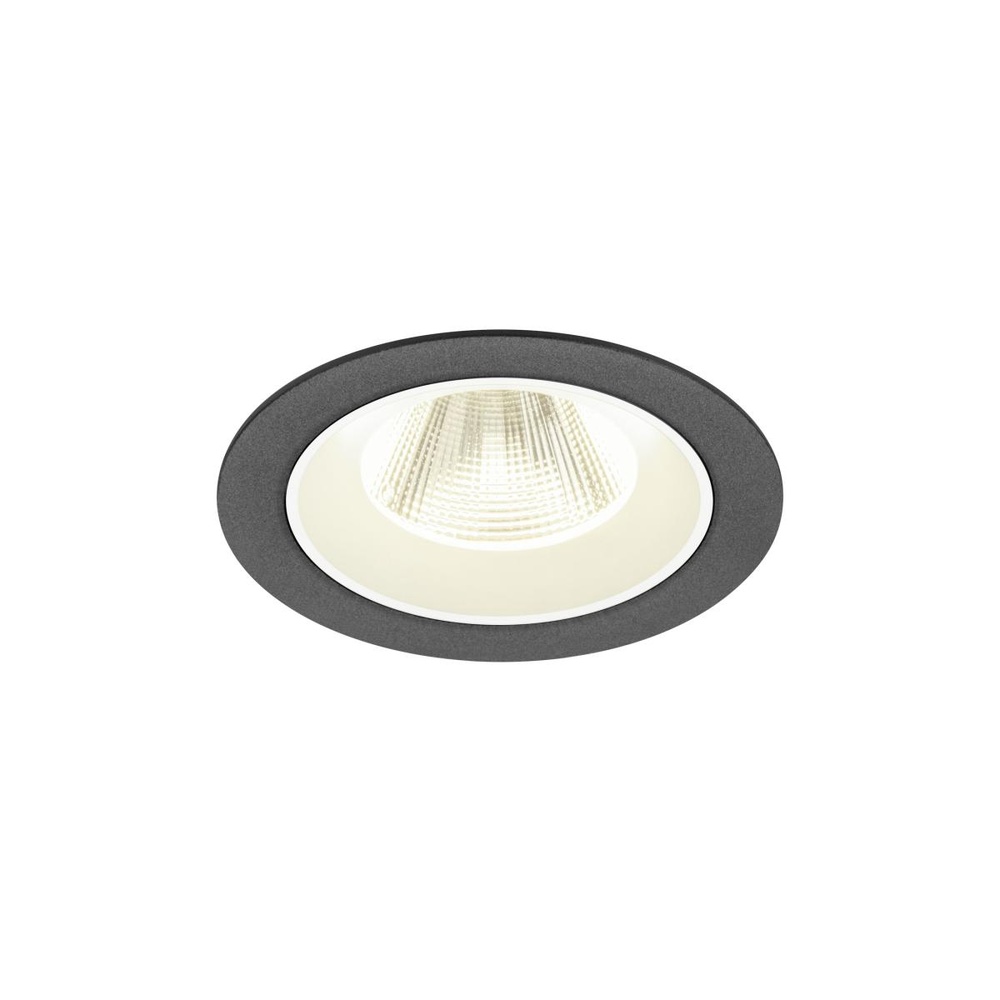 SLV InbouwspotNuminos M zwart/wit 4000K - 20gr - 1009632