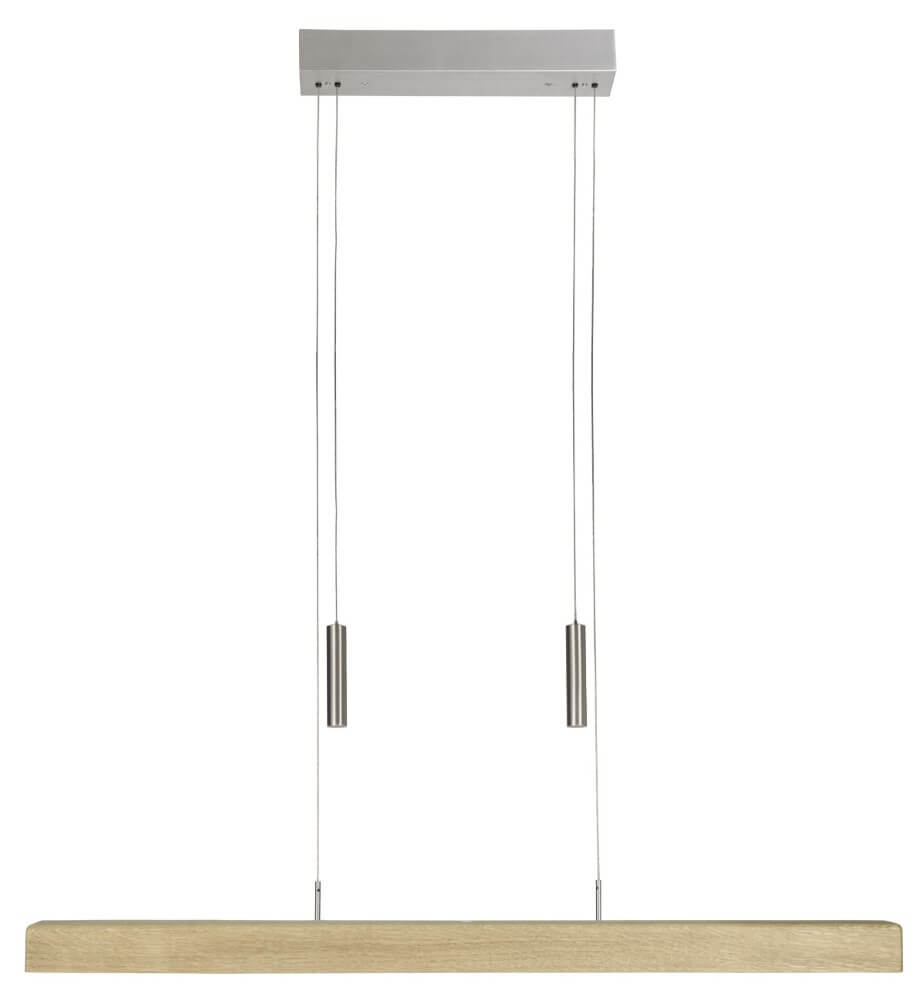 HerzBlut HanglampLeonora 85 cm - oak nature - 10633 afbeelding