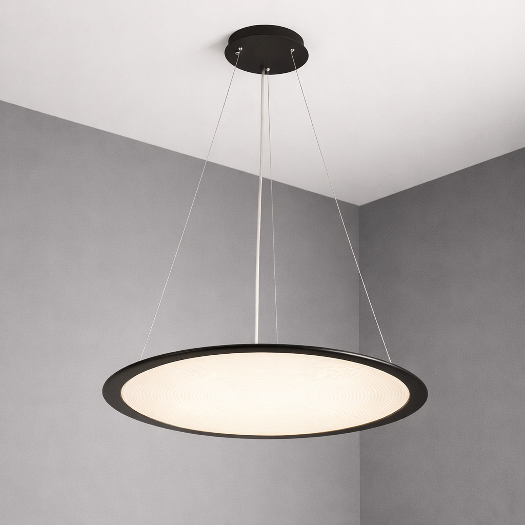 Lyora HanglampVistina Ø 58cm zwart - 510562