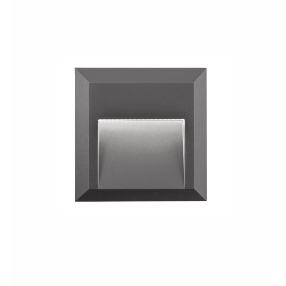 Lyora Vierkante wandlampPulsar grijs - 811201 afbeelding