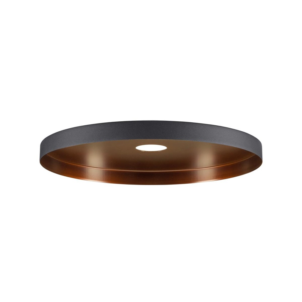 SLV LampenkapLalu Plate zwart 1,5cm - 1010096