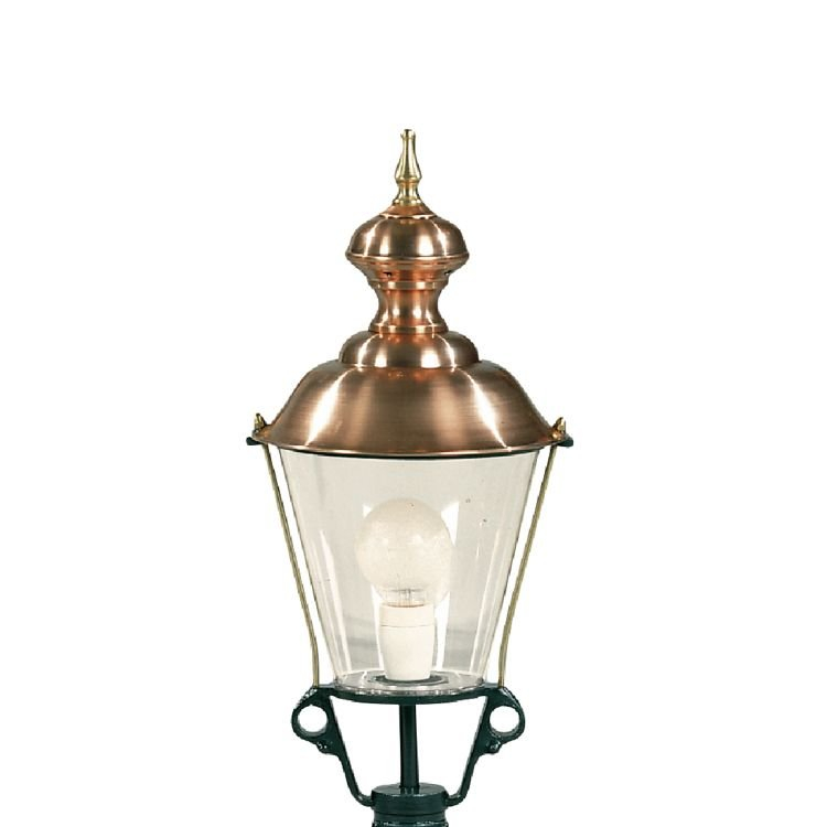 KS Verlichting Nostalgische ronde lantaarn lampBerghuizen K3A zwart - 1407
