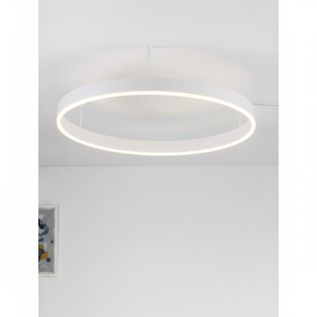 Lyora PlafondlampMotif wit Ø 80cm - 9063605