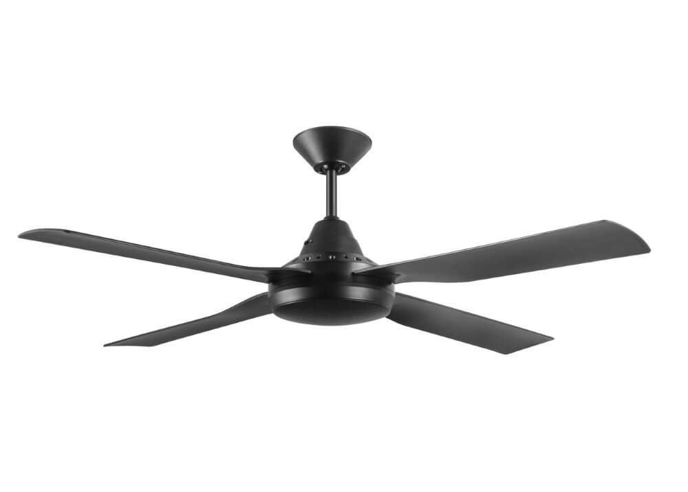 Beacon Plafondventilator zwart Moonah Ø 122cm IP55 - 212899