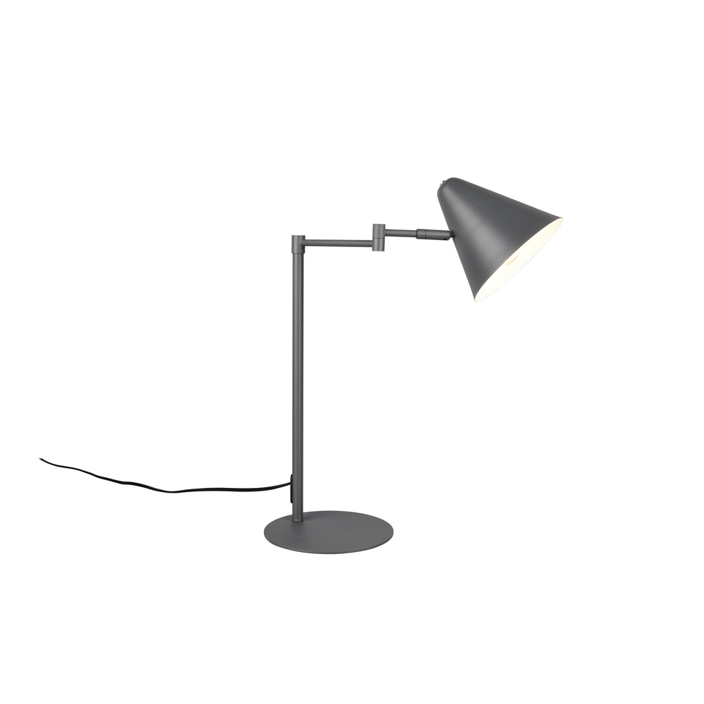 Trio Design tafellampCosima antraciet - 563900142