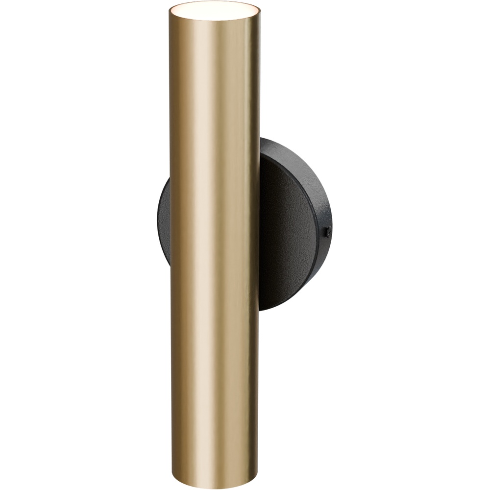 Masterlight Wandspot Run mat goud - 2x GU10 - 540683