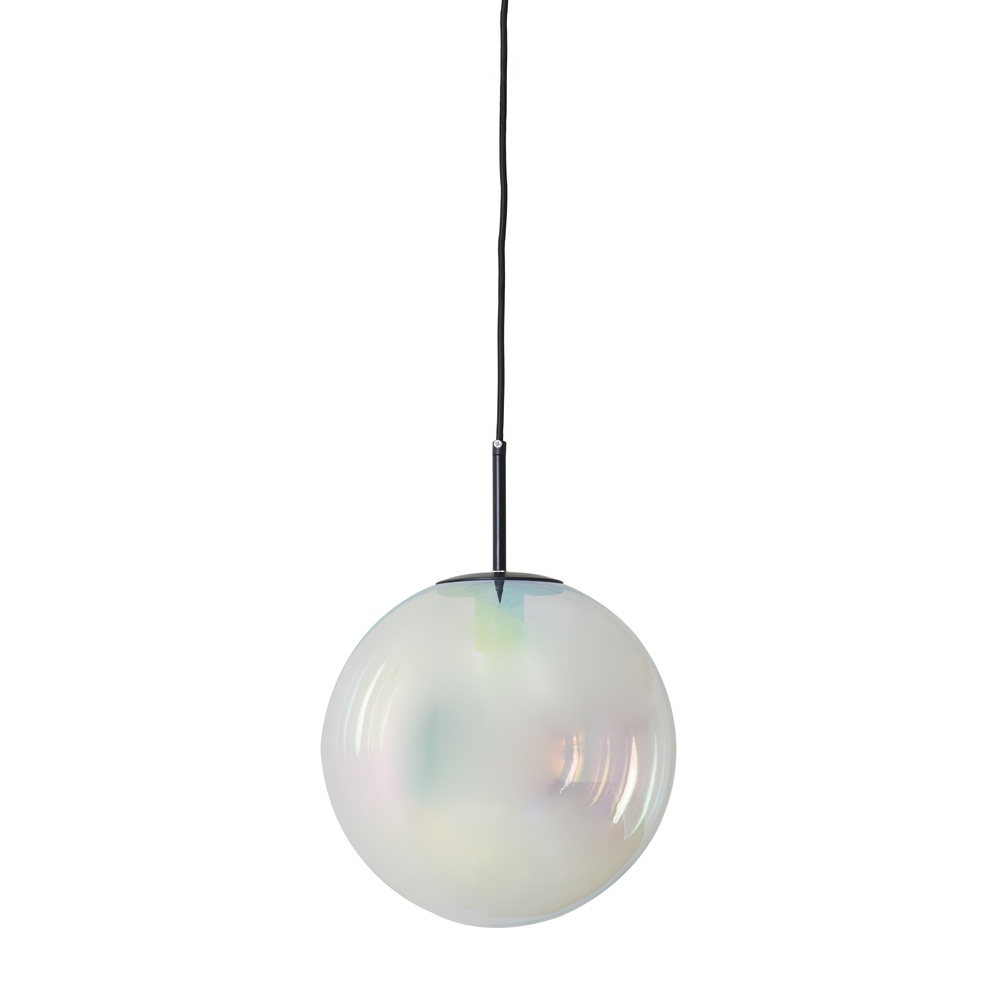 Light & Living Ø 30cm hanglamp Medina regenboog glas - 2957200
