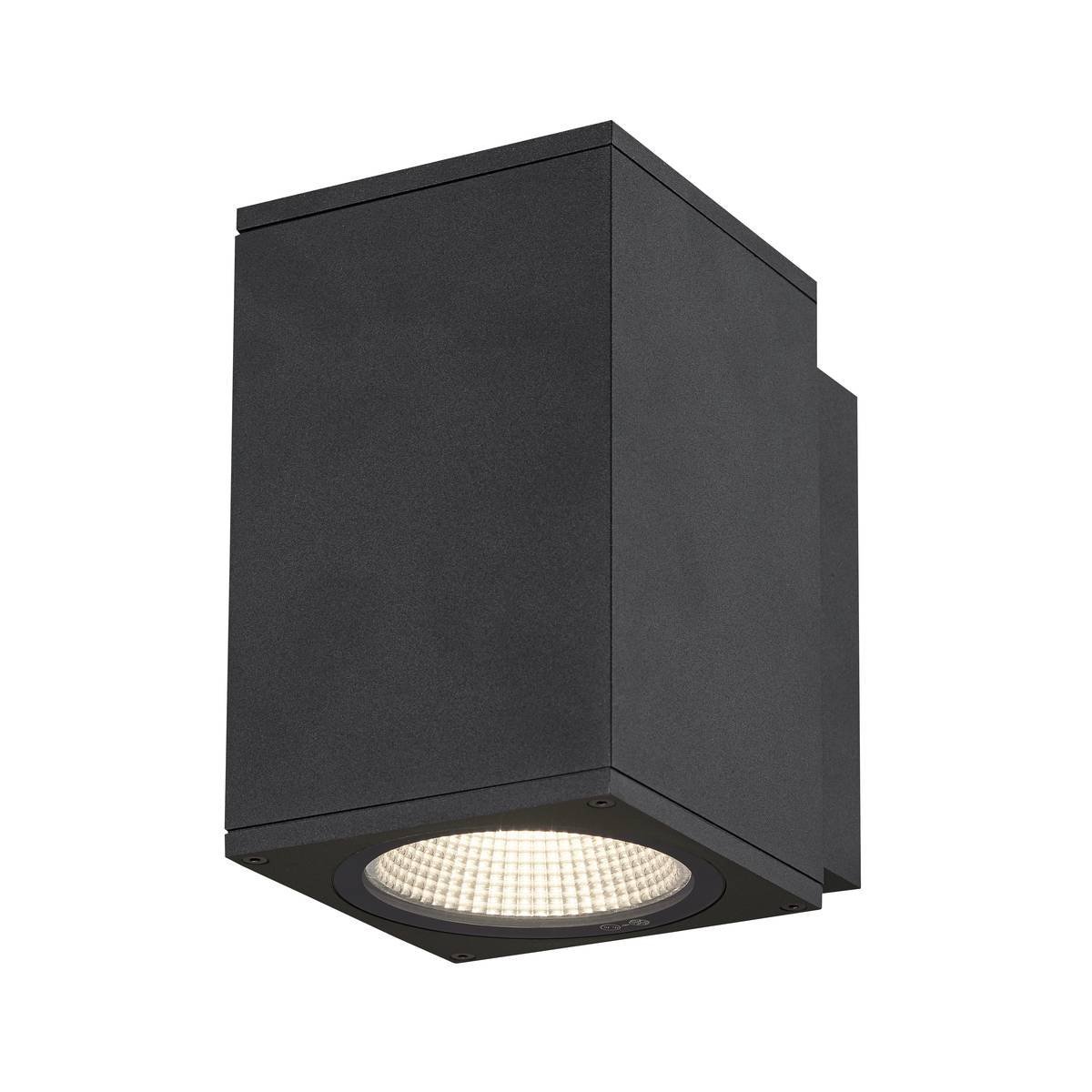 SLV Opbouwspot Enola Square M Up - Down antraciet - 1003417