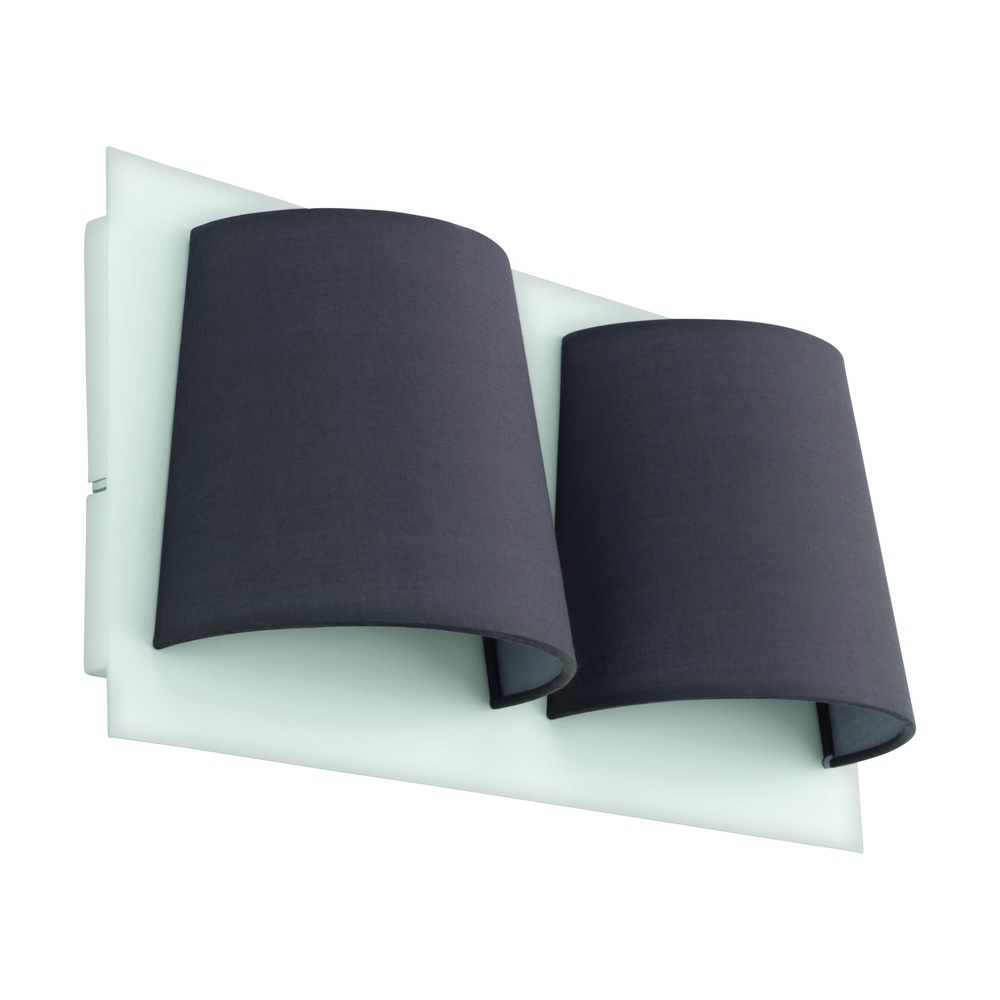 Eglo Wandlamp Serravalle wit met zwart - 97625