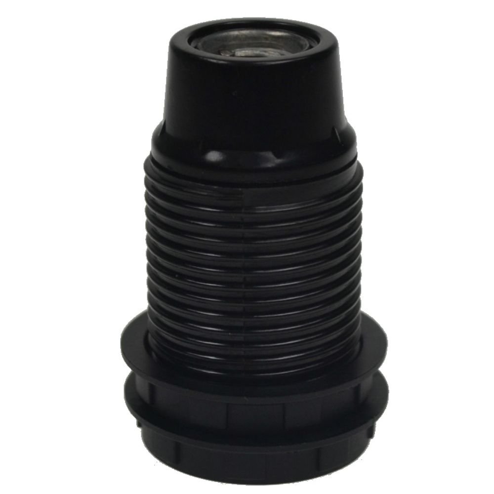 Vtac Fitting E14 - Base zwart met 2 ringen - 6042260