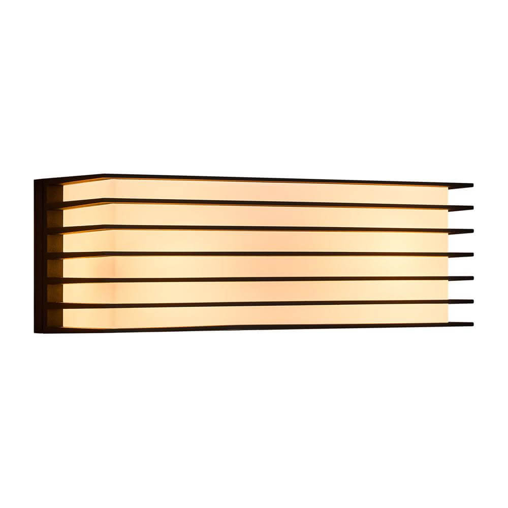 Nordlux WandampFluctus zwart rechthoek - 2318231003