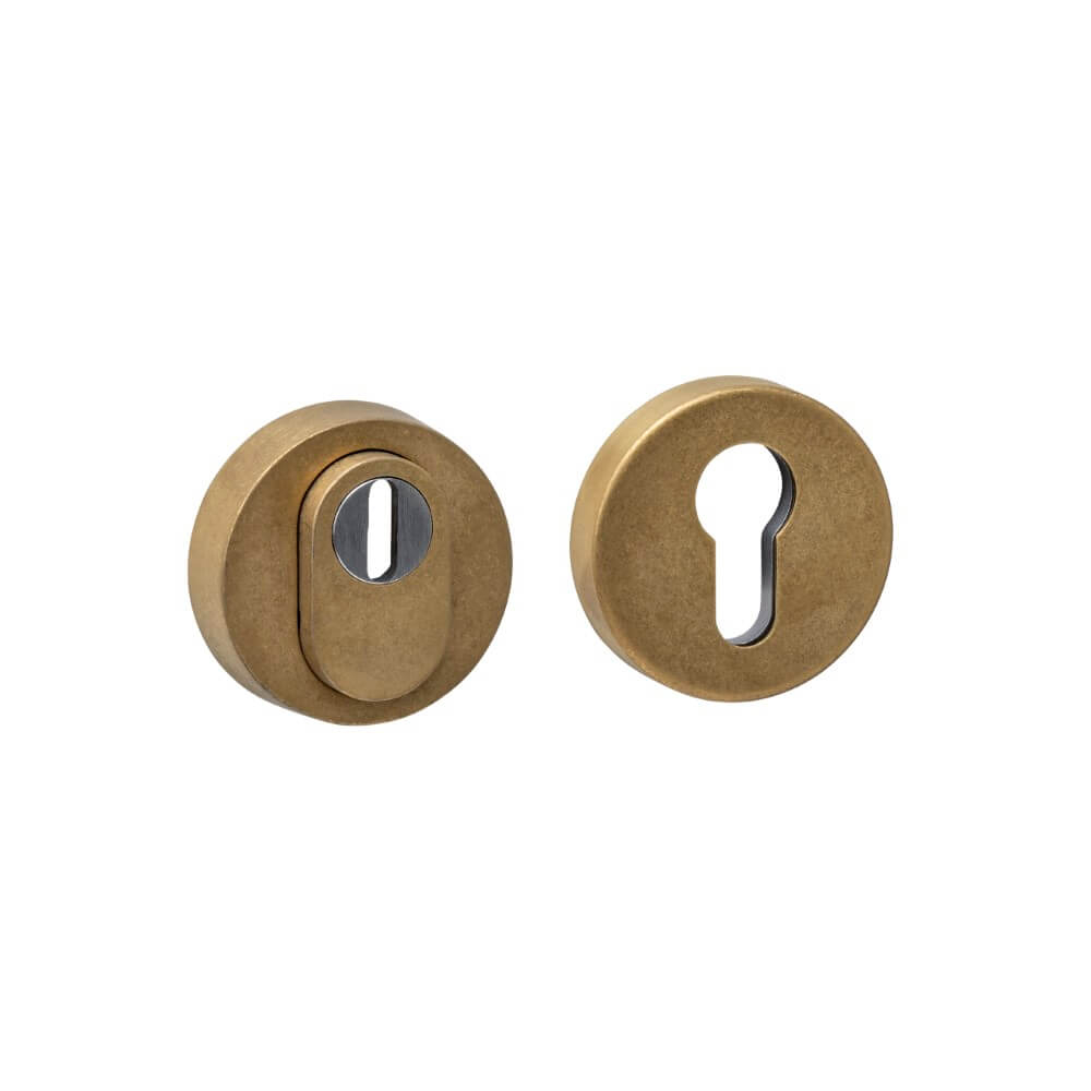 Intersteel VeiligheidsrozetSalus rond messing getrommeld Ø 52mm - 0011.375561