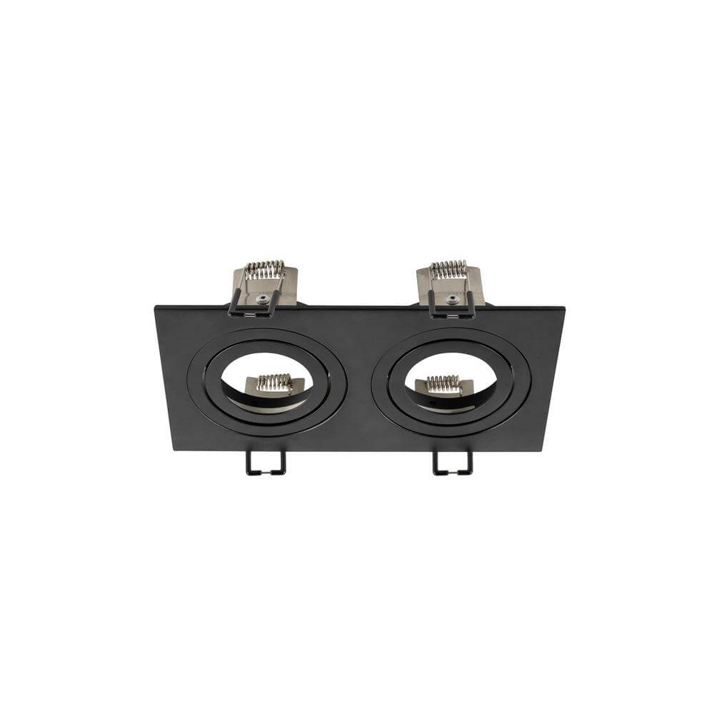 SLV Zwarte inbouwring New Tria 155 rechthoekig - 1008007