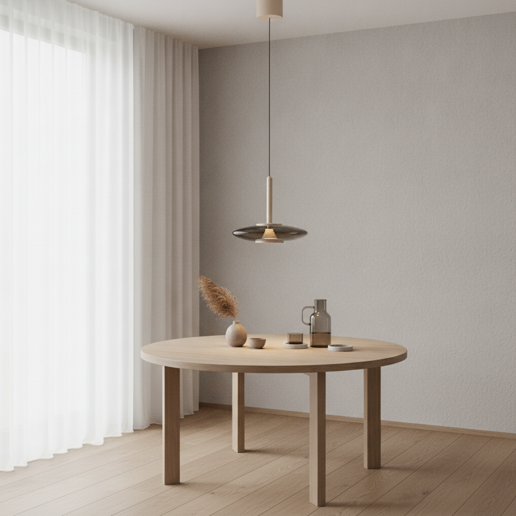 Artdelight Design hanglamp Madison champagne Ø 22cm - HL MADISON CP-KF