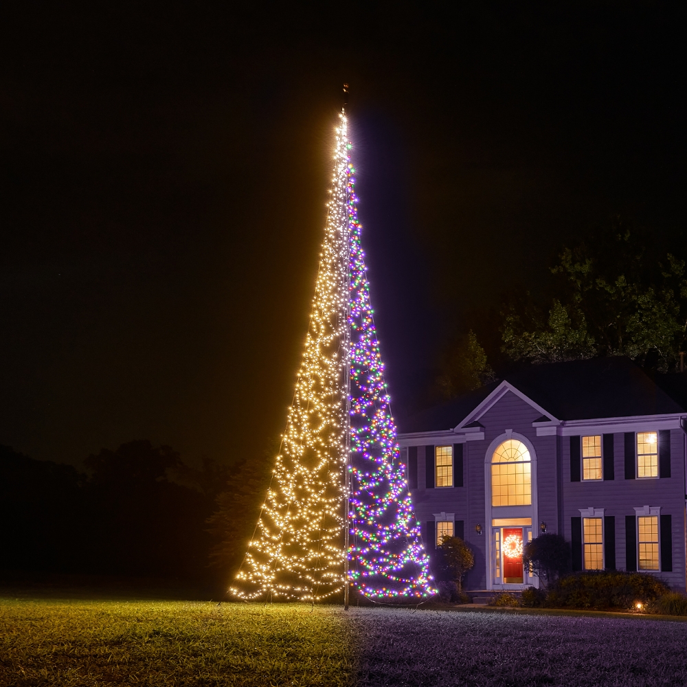 Fairybell 8 meter Luminous Switch 3000 leds - geen paal - FANL-800-3000-24-EU