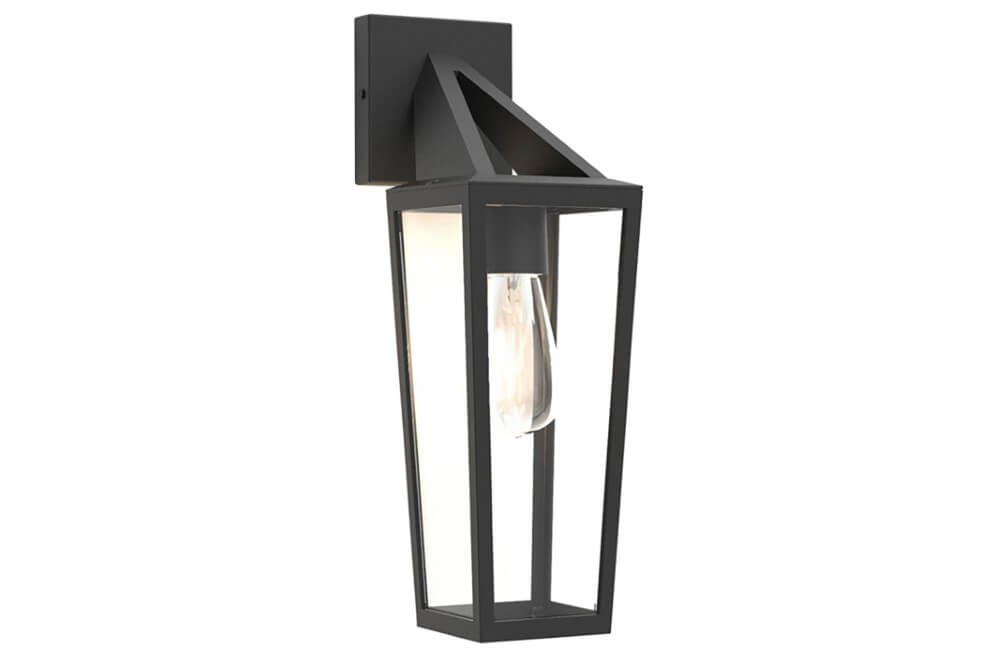 Lutec Design wandlamp Pine zwart - 5296602012