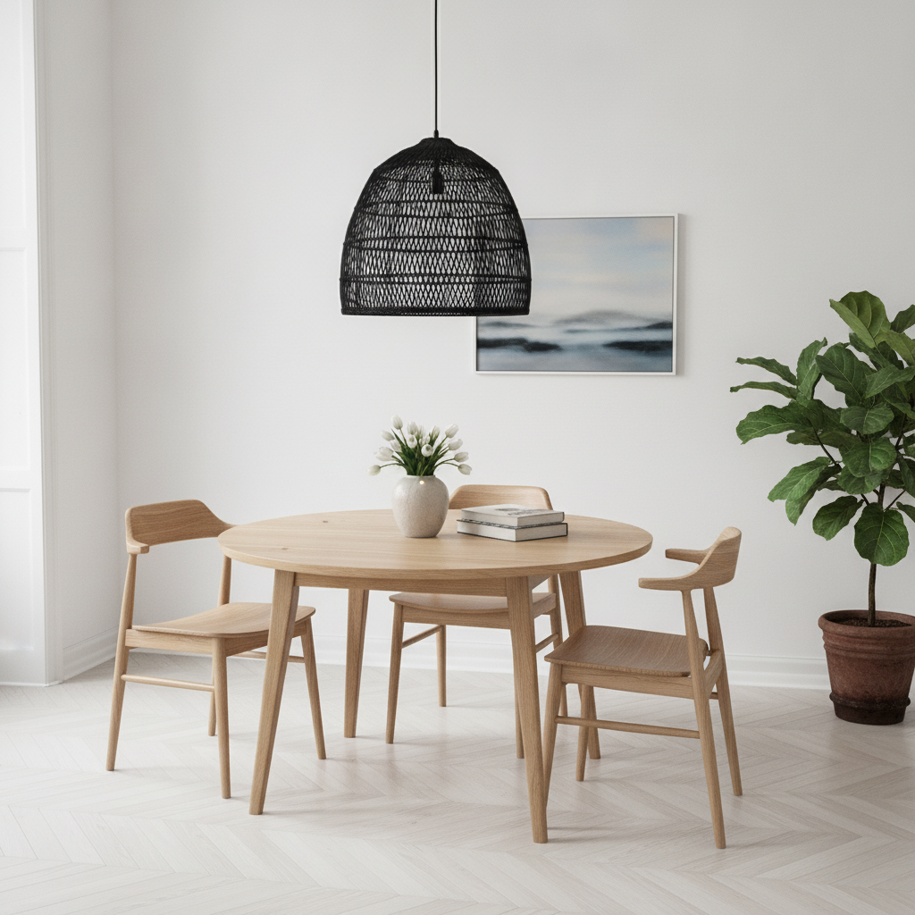 Lyora Bohemian hanglampDestin rotan Ø 53cm - 110790