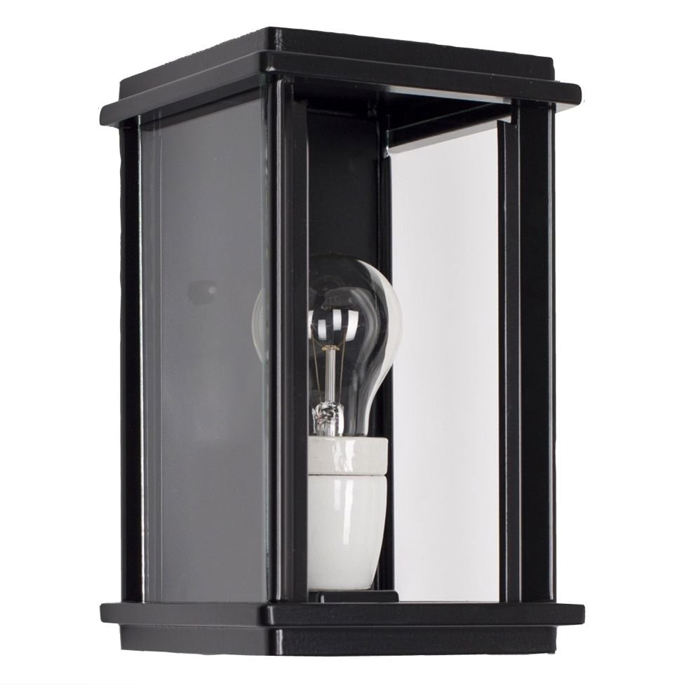 KS Verlichting Stijlvolle buitenlamp Capital 24cm zwart - 6601