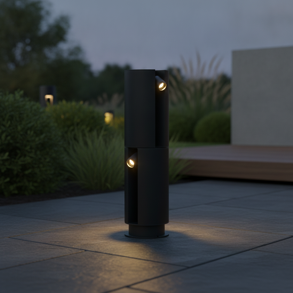 Lyora TuinlampTaglio 5W zwart - 108362