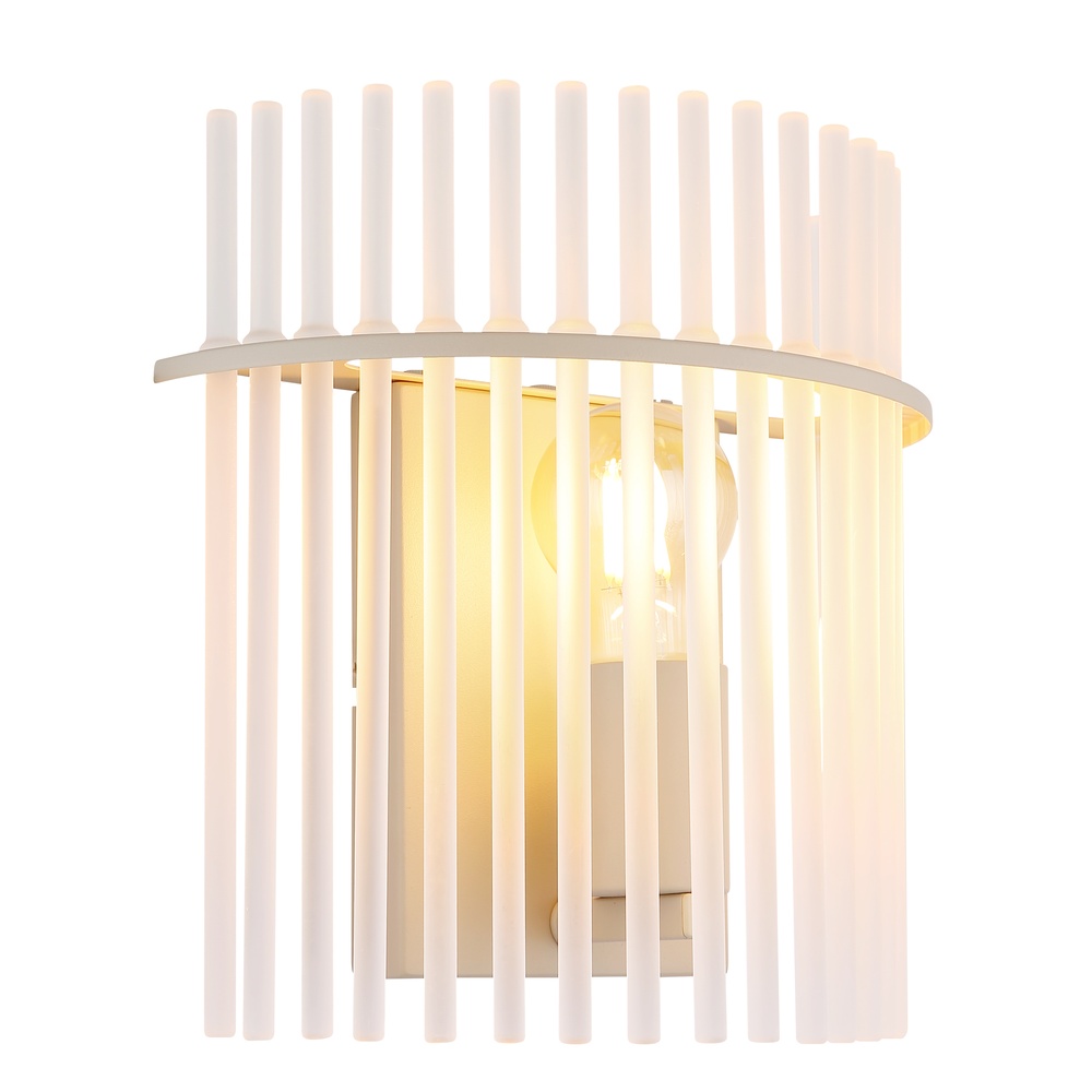 Globo WandlampGorley zand bruin met glas - 15698WB