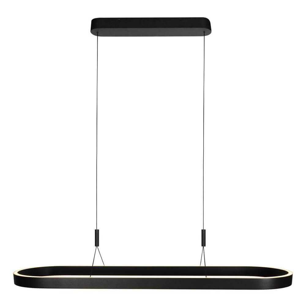 Steinhauer Moderne hanglampMykty zwart ovaal - 4205ZW