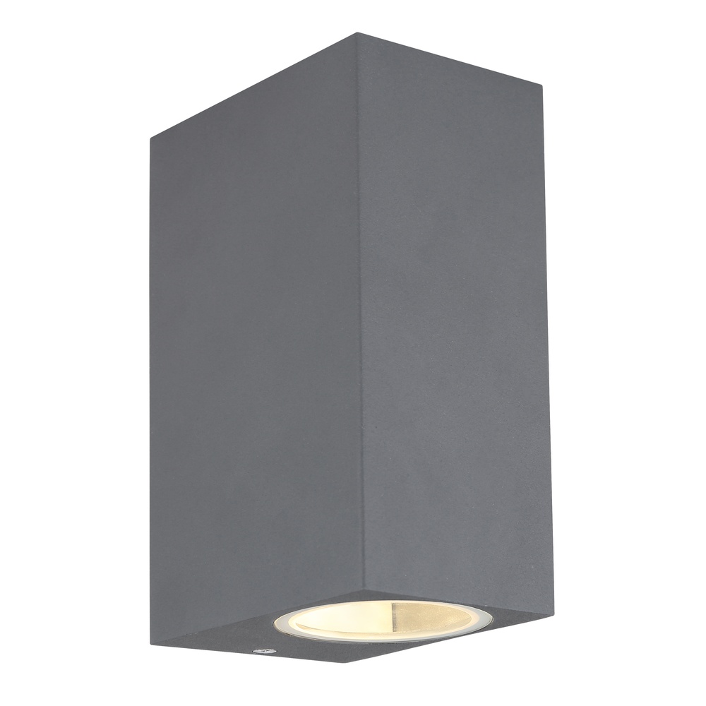 Globo Opbouwspot Veronika up & down antraciet - 34164-2
