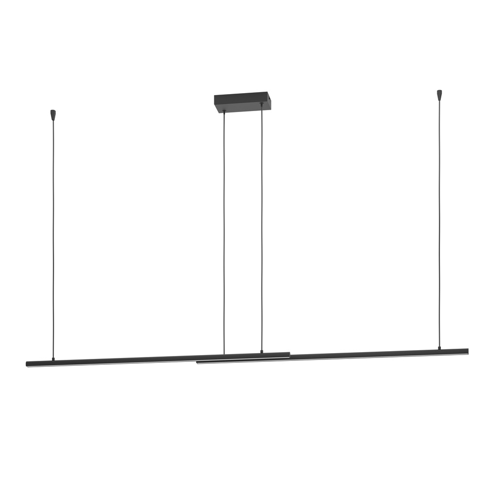 Smart hanglamp Flatron-Z zwart 150cm