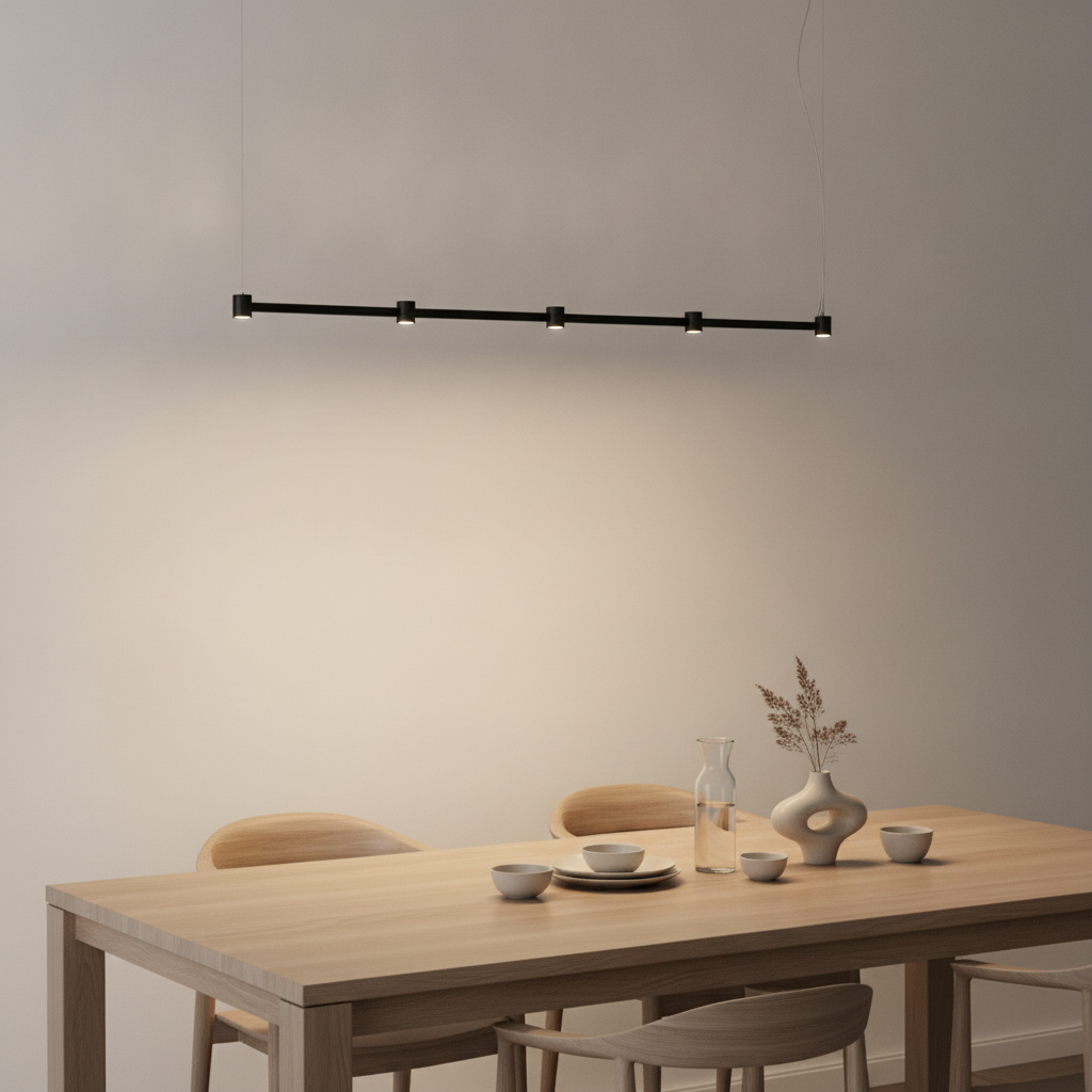 Lyora Design hanglampPuize 5-lichts zwart - 110876