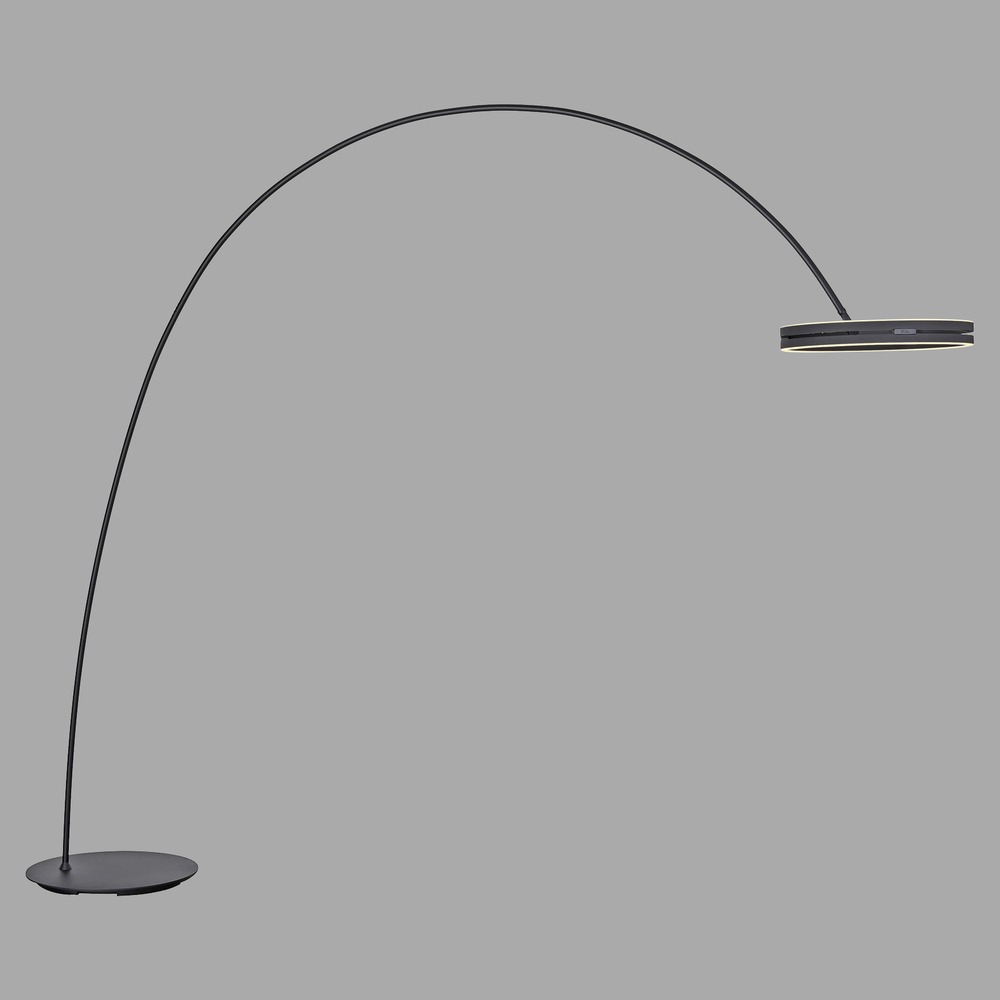 Paul Neuhaus Strakke booglampPure Loop-Bow verstelbaar - black pearl - 561-18