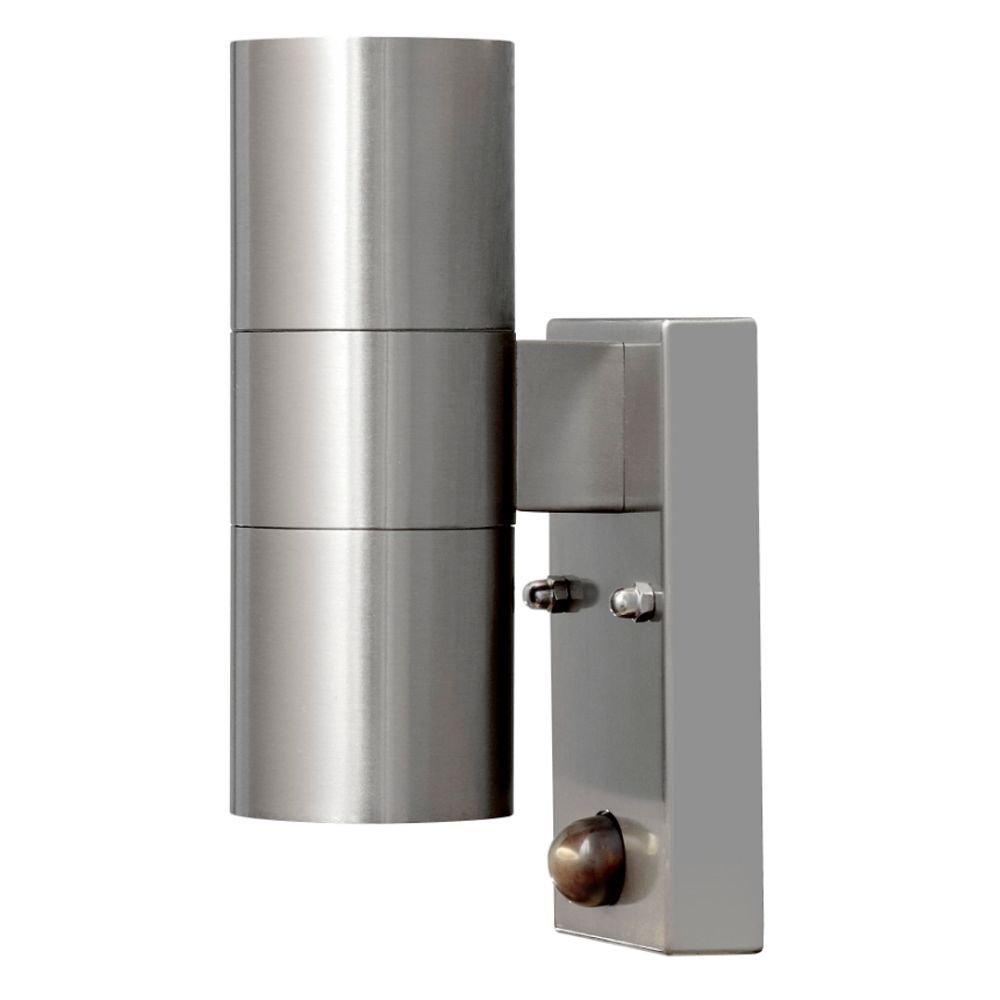 KonstSmide WandspotModena Up - Down RVS met bewegingsmelder - 7542-000