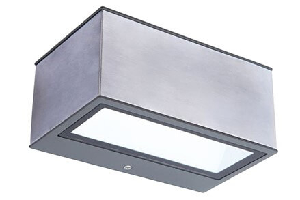 Lutec Moderne wandlamp Gemini antraciet - 5189103118