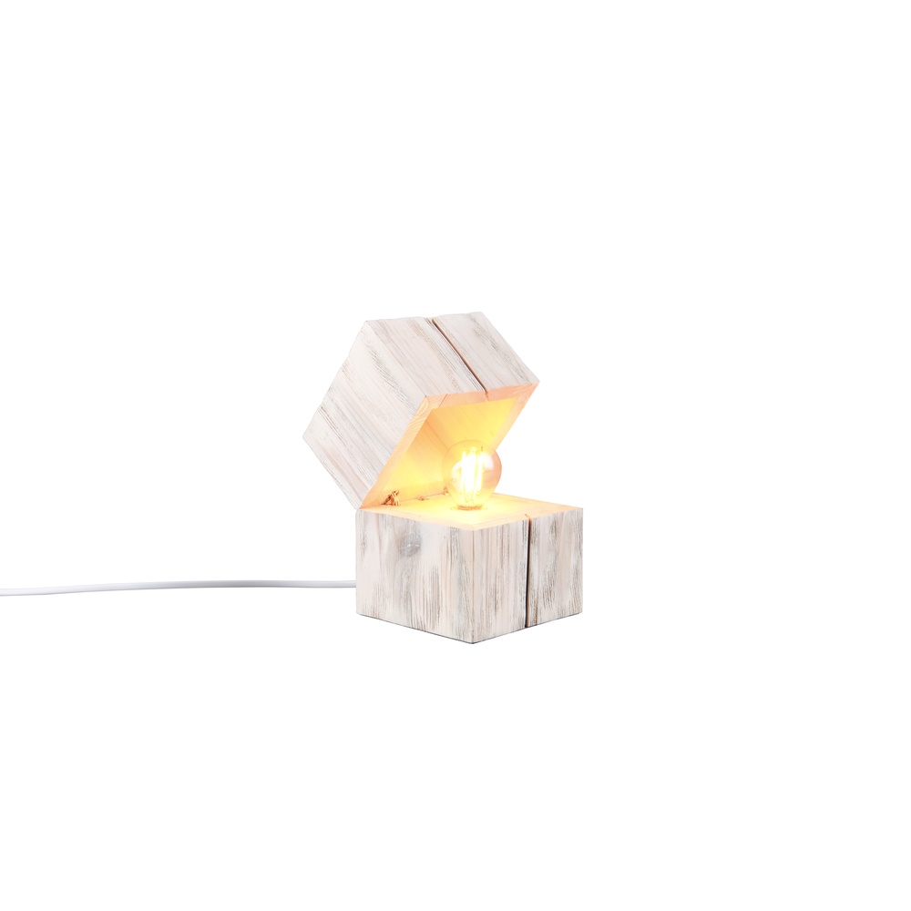 Trio Tafellampje Treasure wit - 514110101