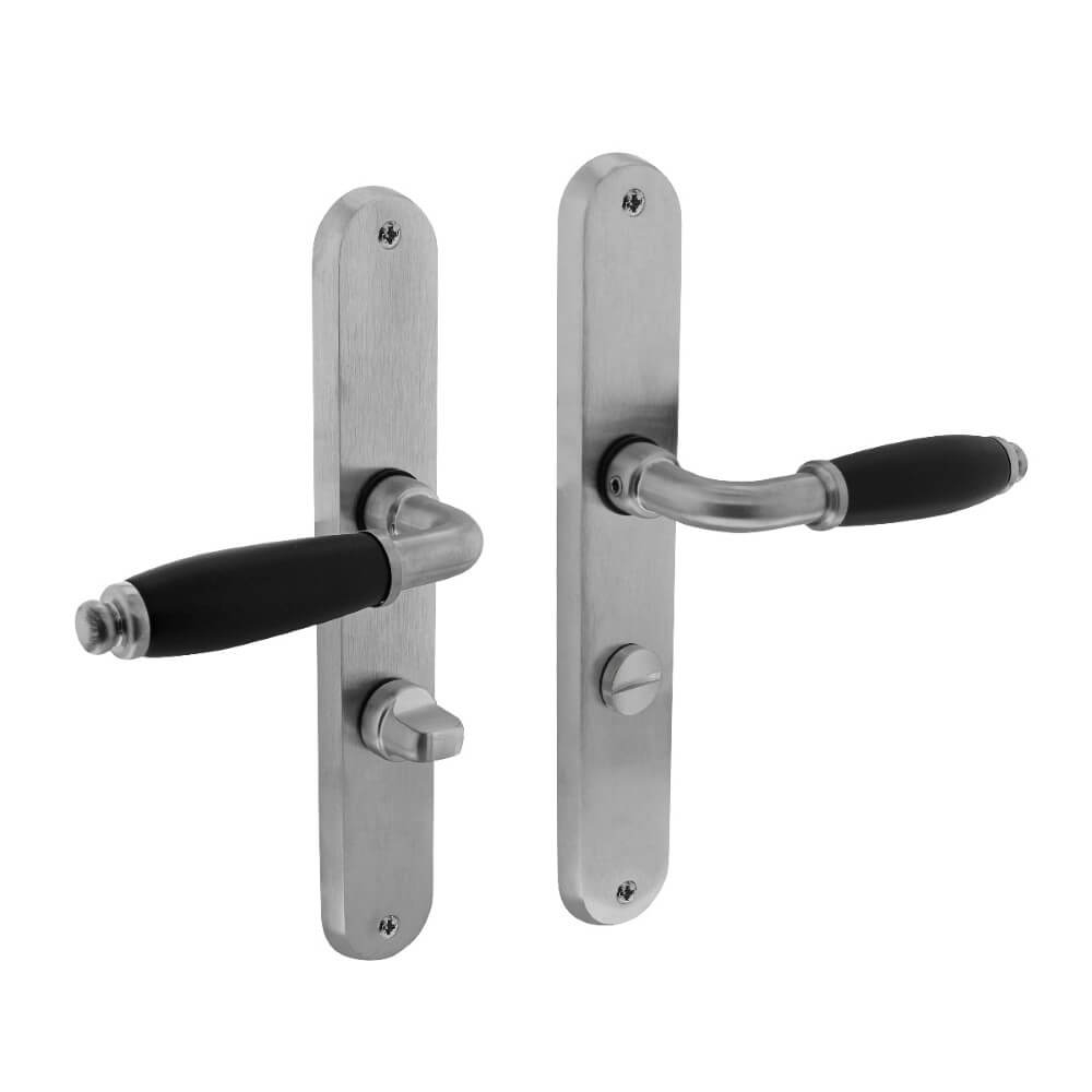 Intersteel DeurklinkCourgette ovaal WC-sluiting 63/8 mat chroom - 0017.020665