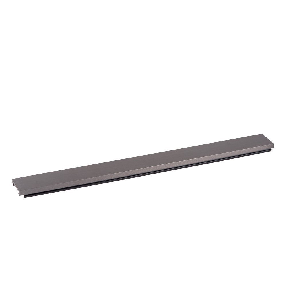 Premium by Lucide Rail afdekking 1-faseLinial 20cm mat zwart chroom - 55900/20/08