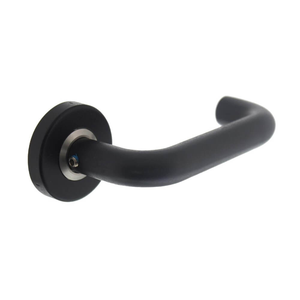 Intersteel DeurklinkBern op rozet zwart - 0023.057302