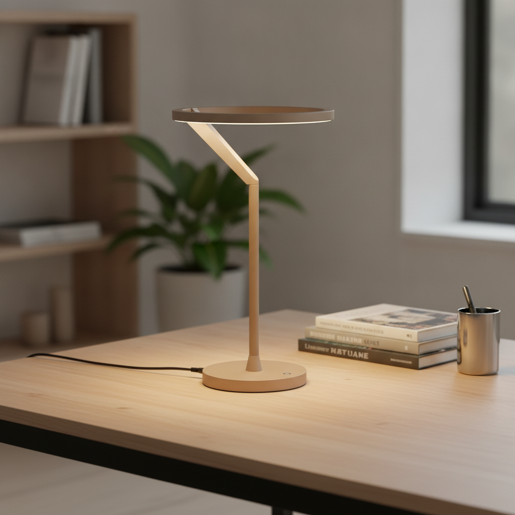 Lyora Design tafellamp Tilia mokka bruin - 110885