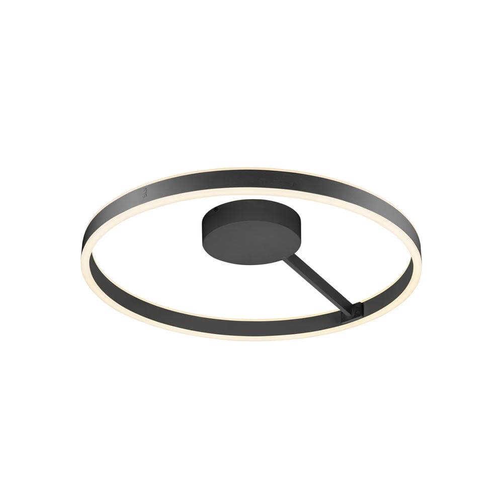 SLV Design plafondlampOne 60 zwart Ø 60cm - 1008550