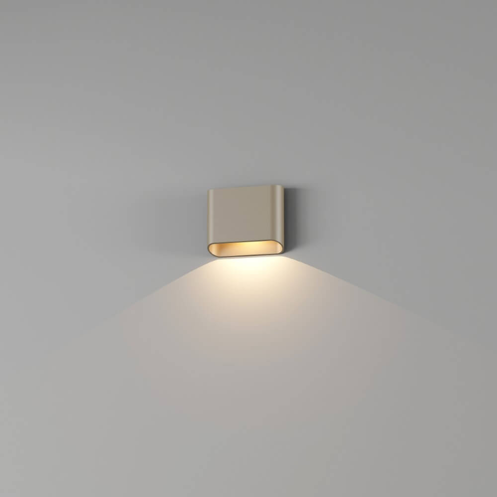 Artdelight WandlampDiaz 1L Champagne - WL DIAZ-1L CP afbeelding