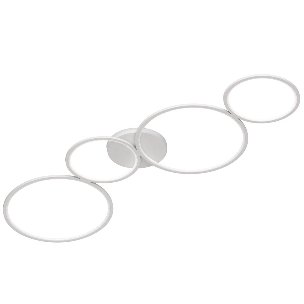 Trio Plafonnière Rondo wit mat - 622610431