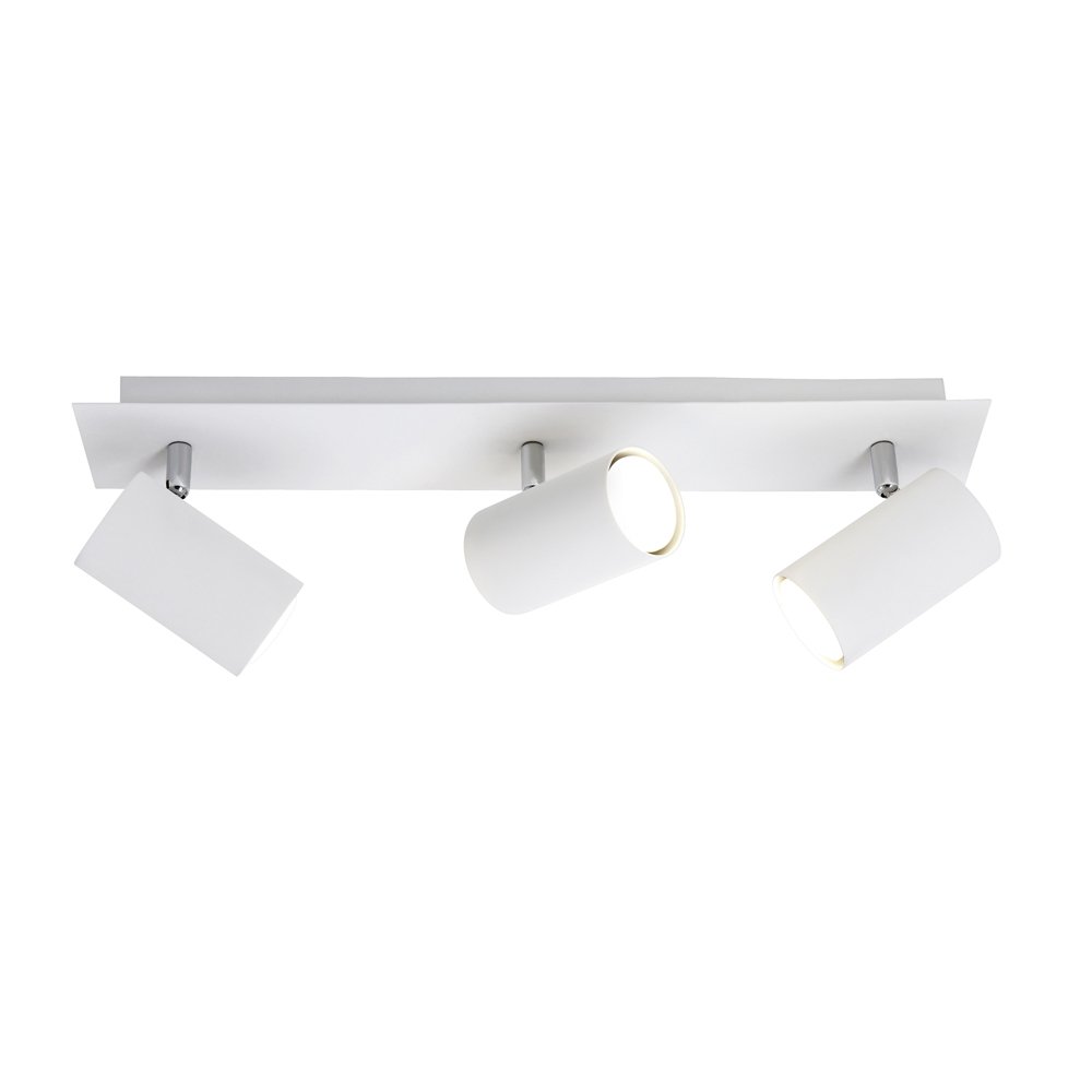 Trio Moderne plafondspotSeries 8024 3-lichts wit - 802400301