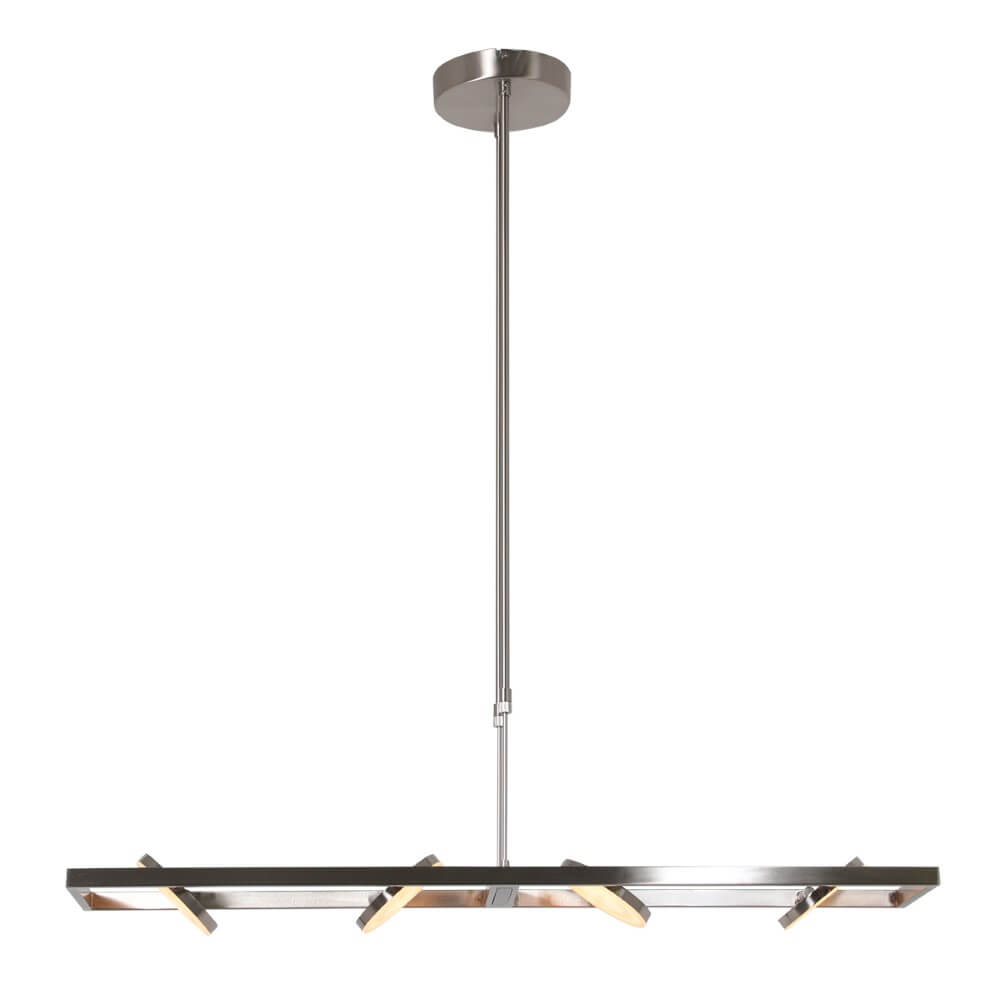Steinhauer Flexibele led hanglampSoleil RVS - 3516ST