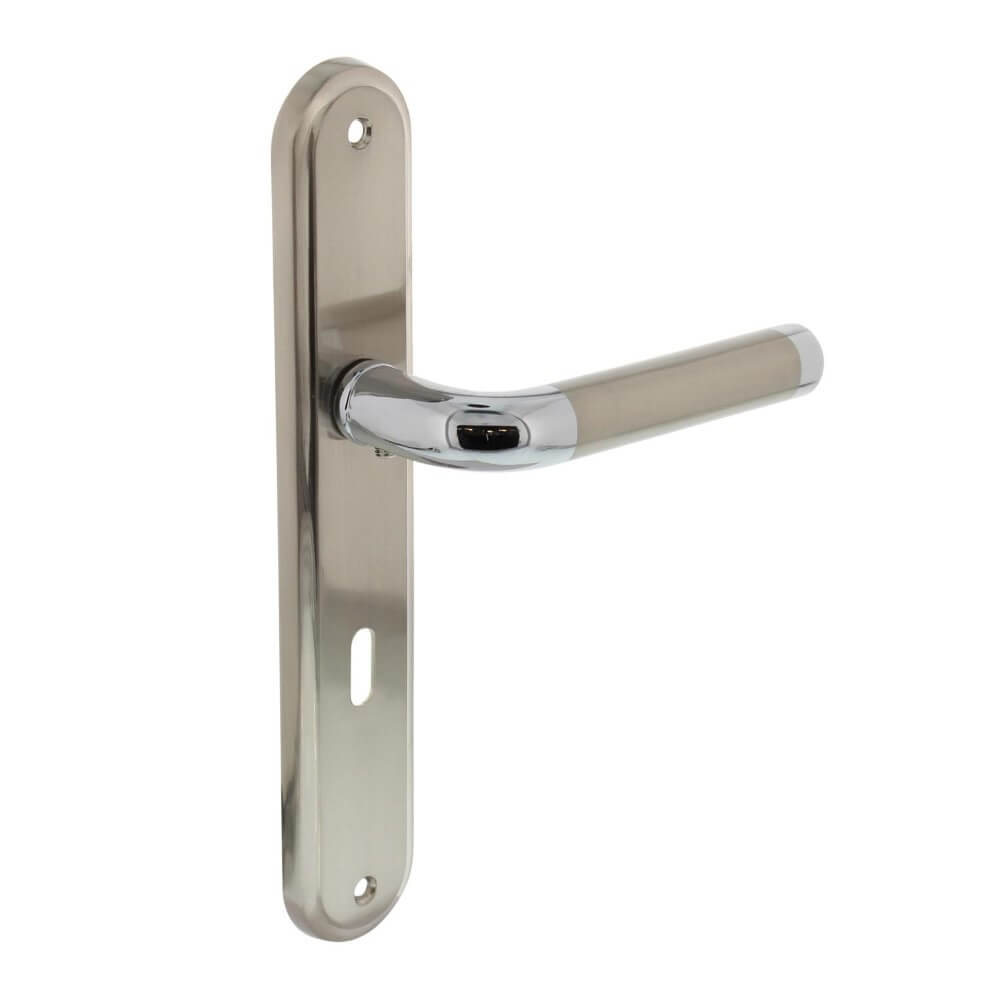 Intersteel Klassieke deurklinkAgatha sleutel 72mm chroom - 0016.168326